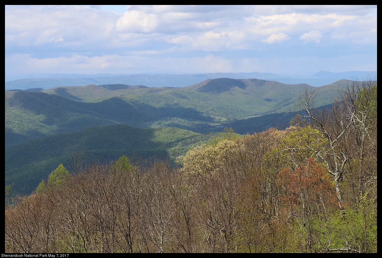 Shenandoah National Park, May 7, 2017