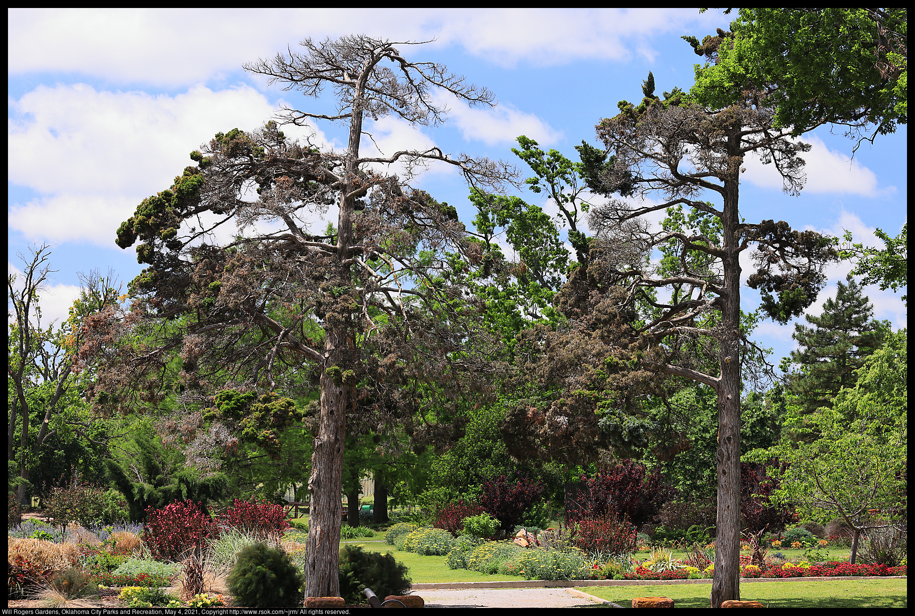 Will Rogers Gardens, Oklahoma City Parks and Recreation, May 4, 2021