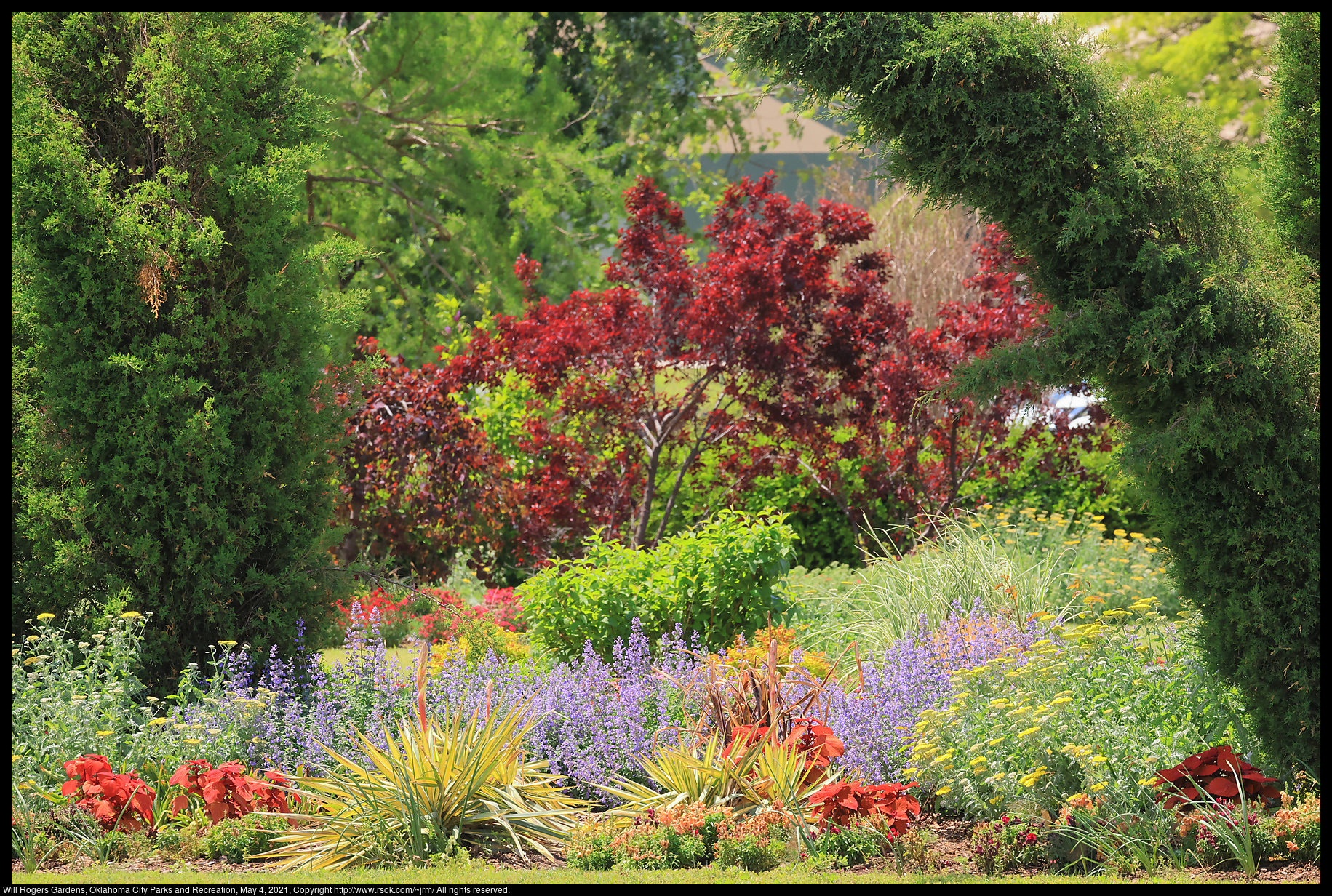 Will Rogers Gardens, Oklahoma City Parks and Recreation, May 4, 2021