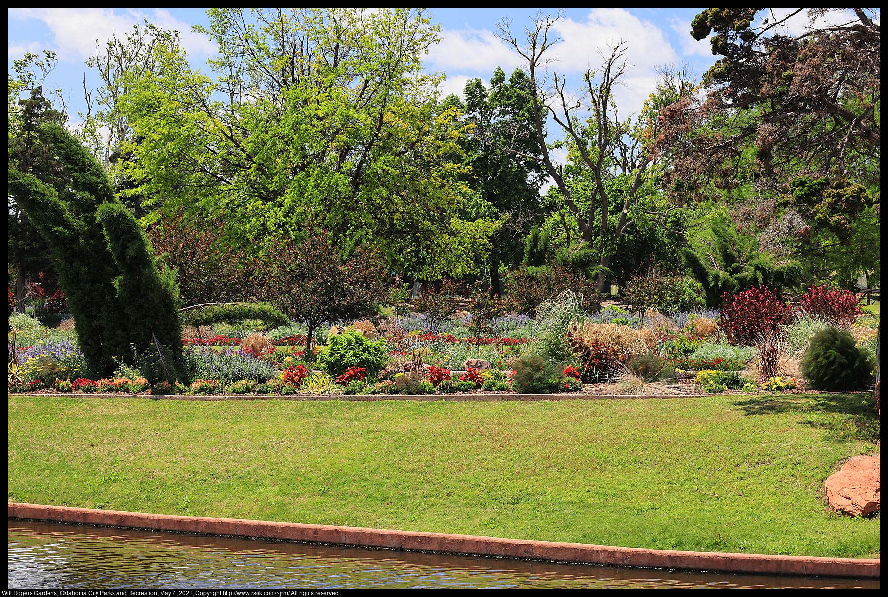 Will Rogers Gardens, Oklahoma City Parks and Recreation, May 4, 2021